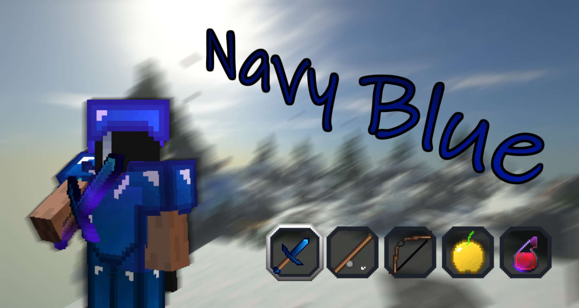 Gallery Banner for Navy Blue short swords on PvPRP